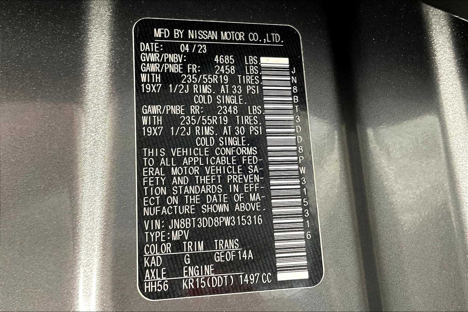 2023 Nissan Rogue Platinum - Photo 36