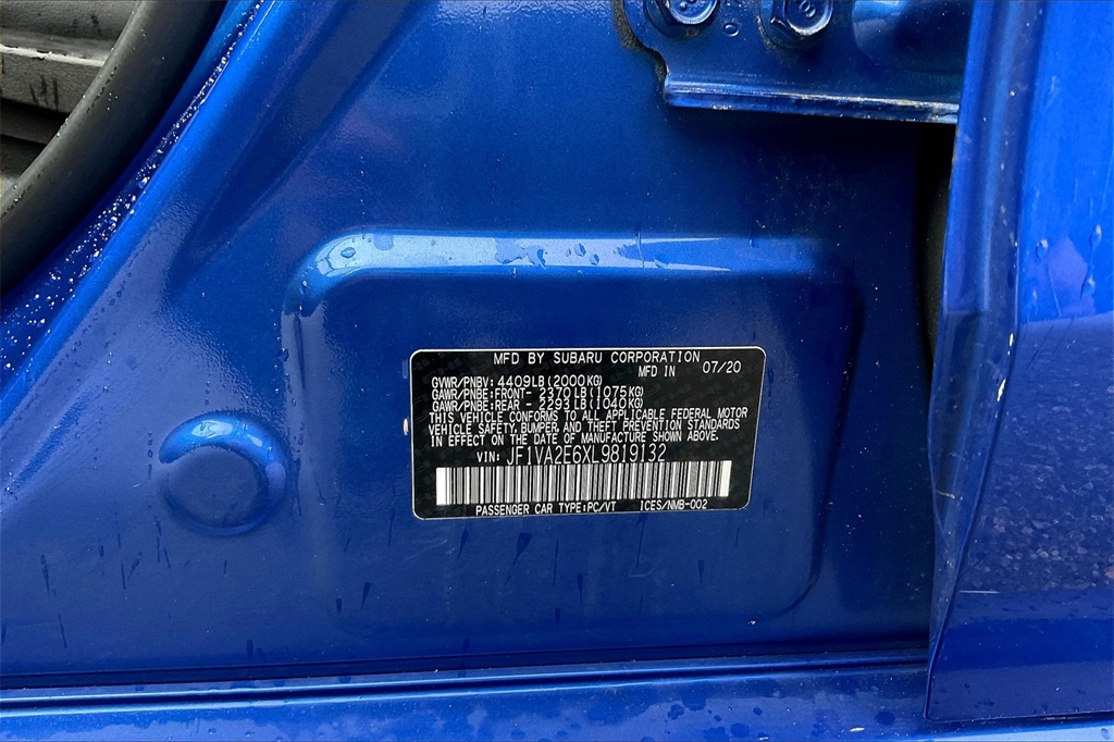 2020 Subaru WRX STi - Photo 32