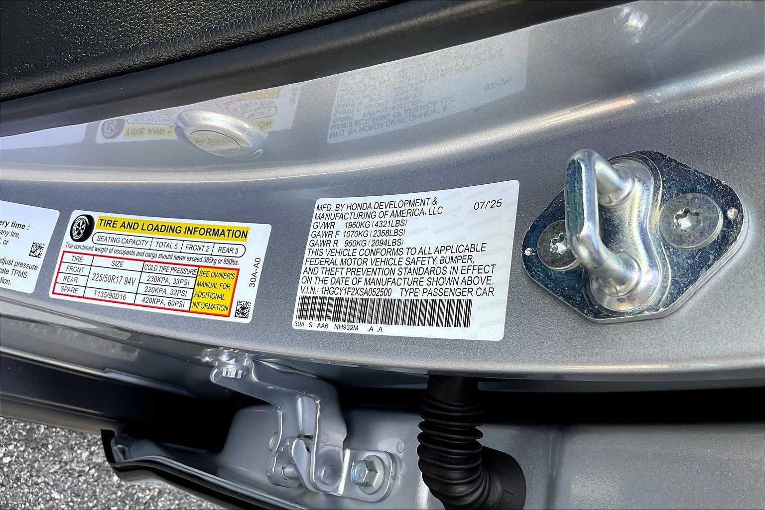 2025 Honda Accord LX - Photo 18