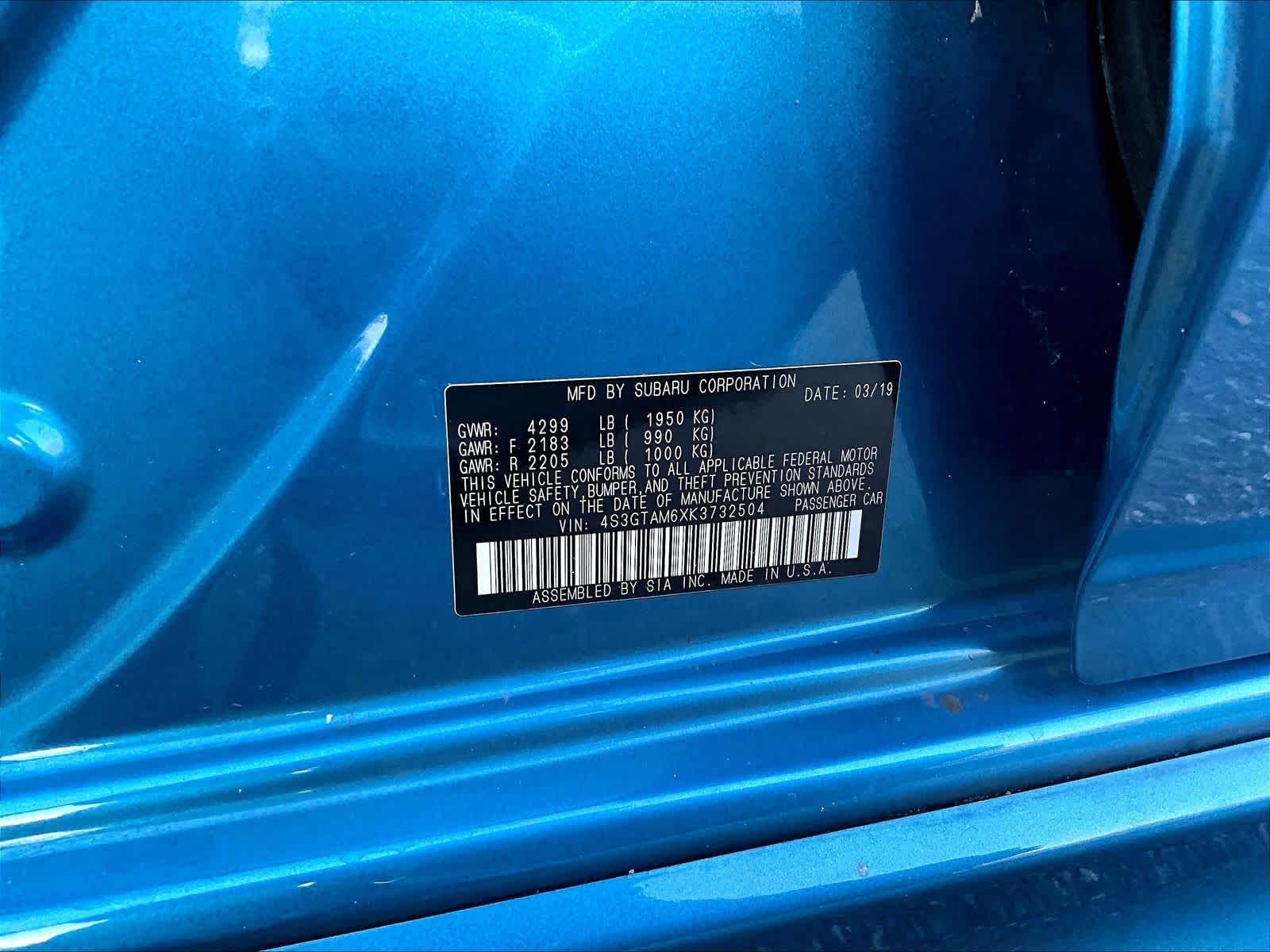 2019 Subaru Impreza Sport - Photo 35