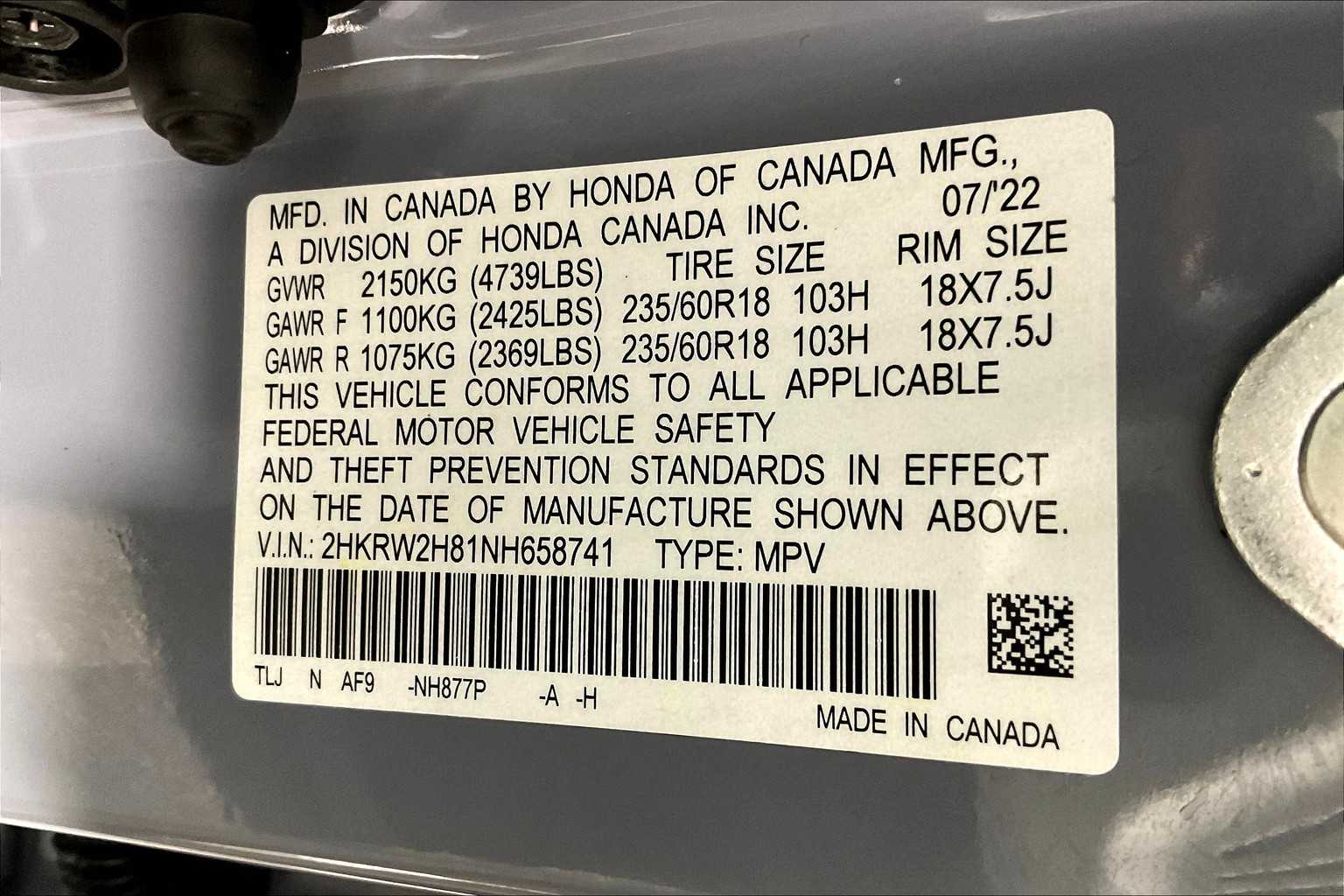 2022 Honda CR-V EX-L - Photo 37