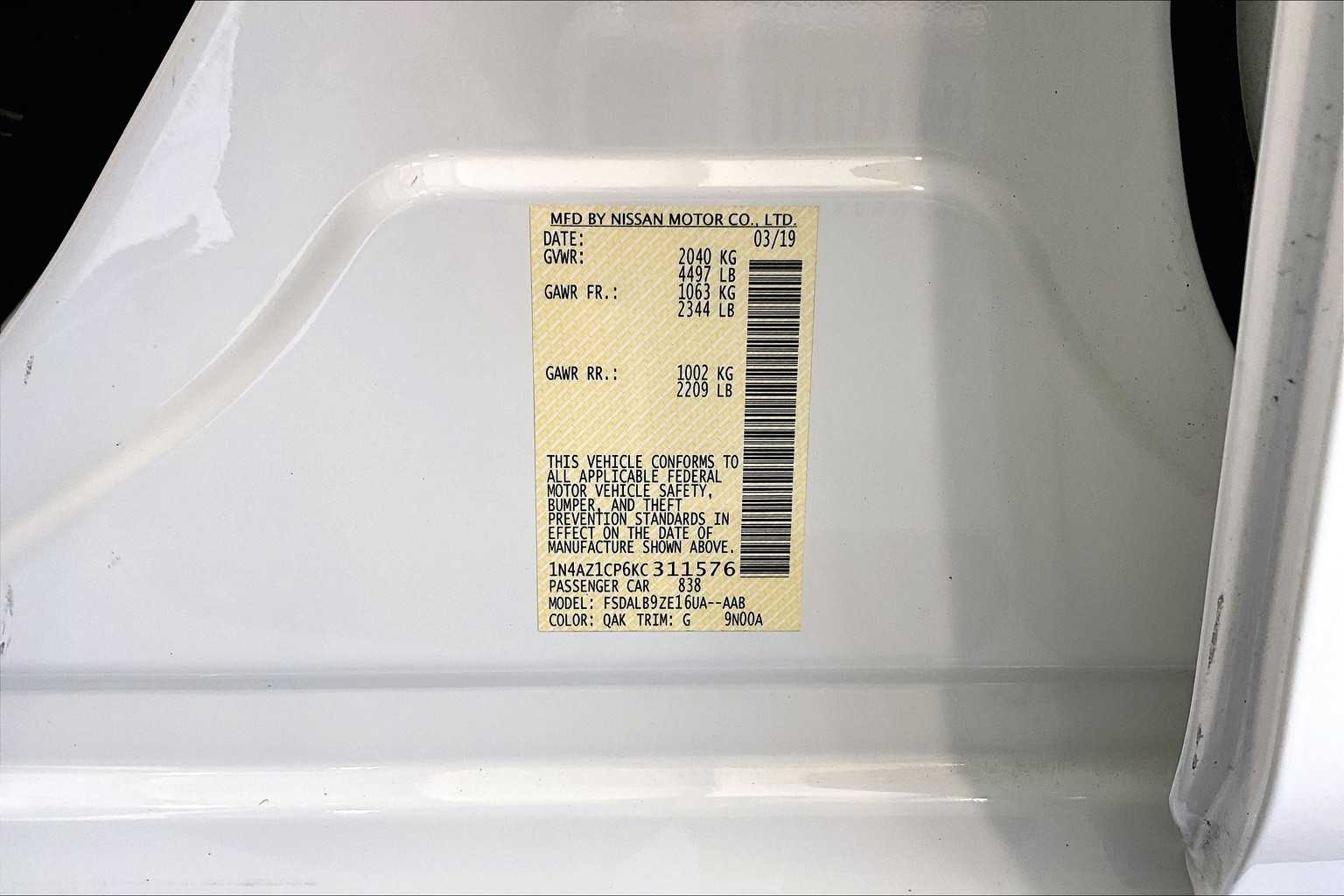 2019 Nissan LEAF S - Photo 37