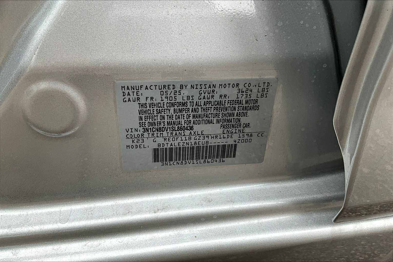2025 Nissan Versa S - Photo 17