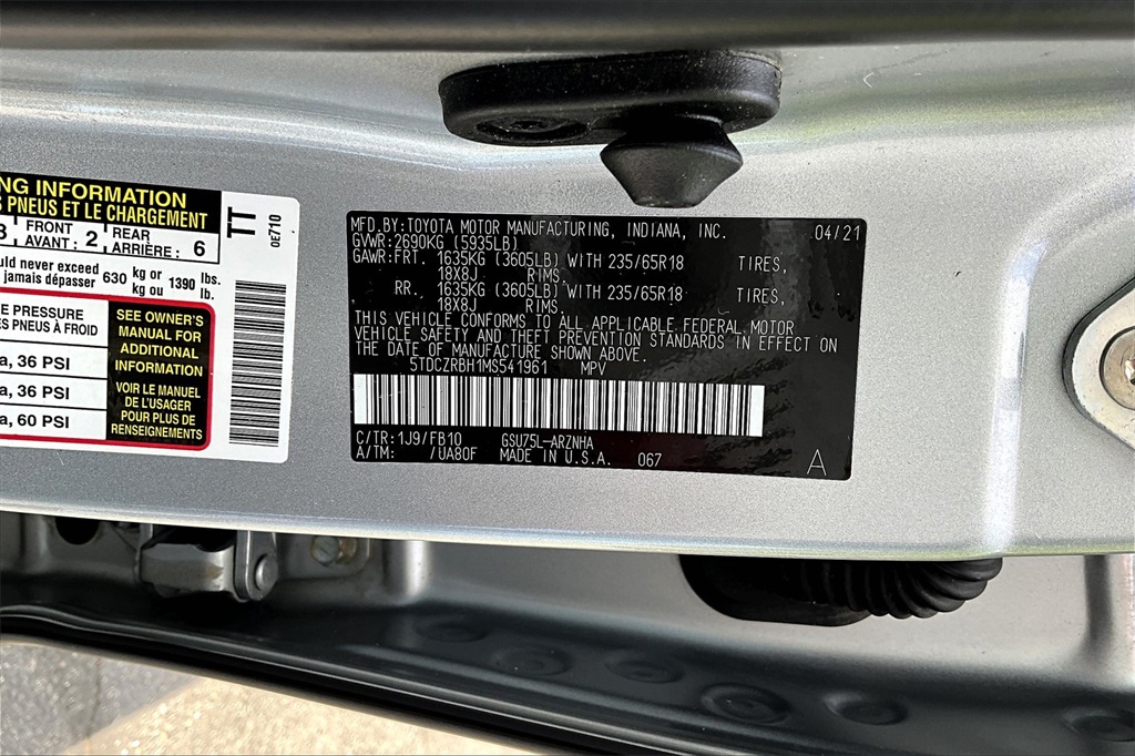 2021 Toyota Highlander L - Photo 35