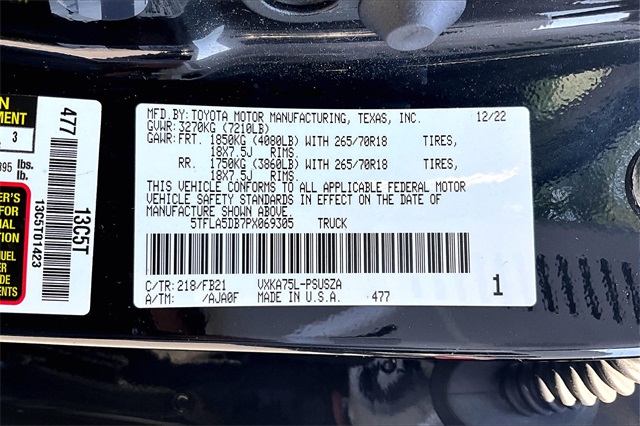 2023 Toyota Tundra SR5 - Photo 34