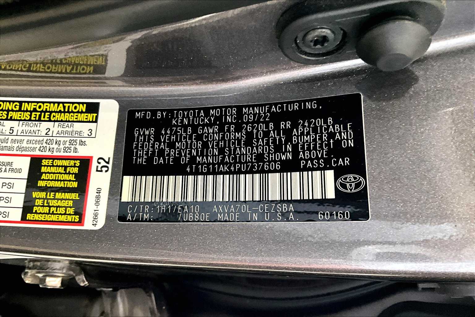 2023 Toyota Camry SE - Photo 36