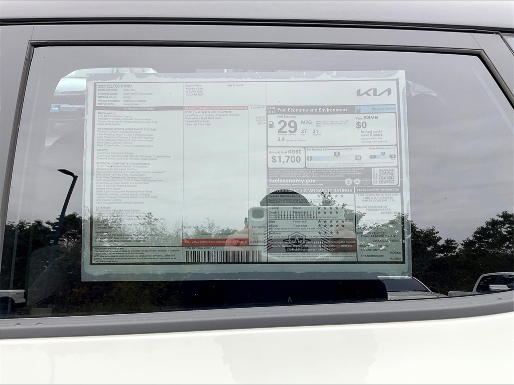 2026 Kia Seltos S - Photo 17