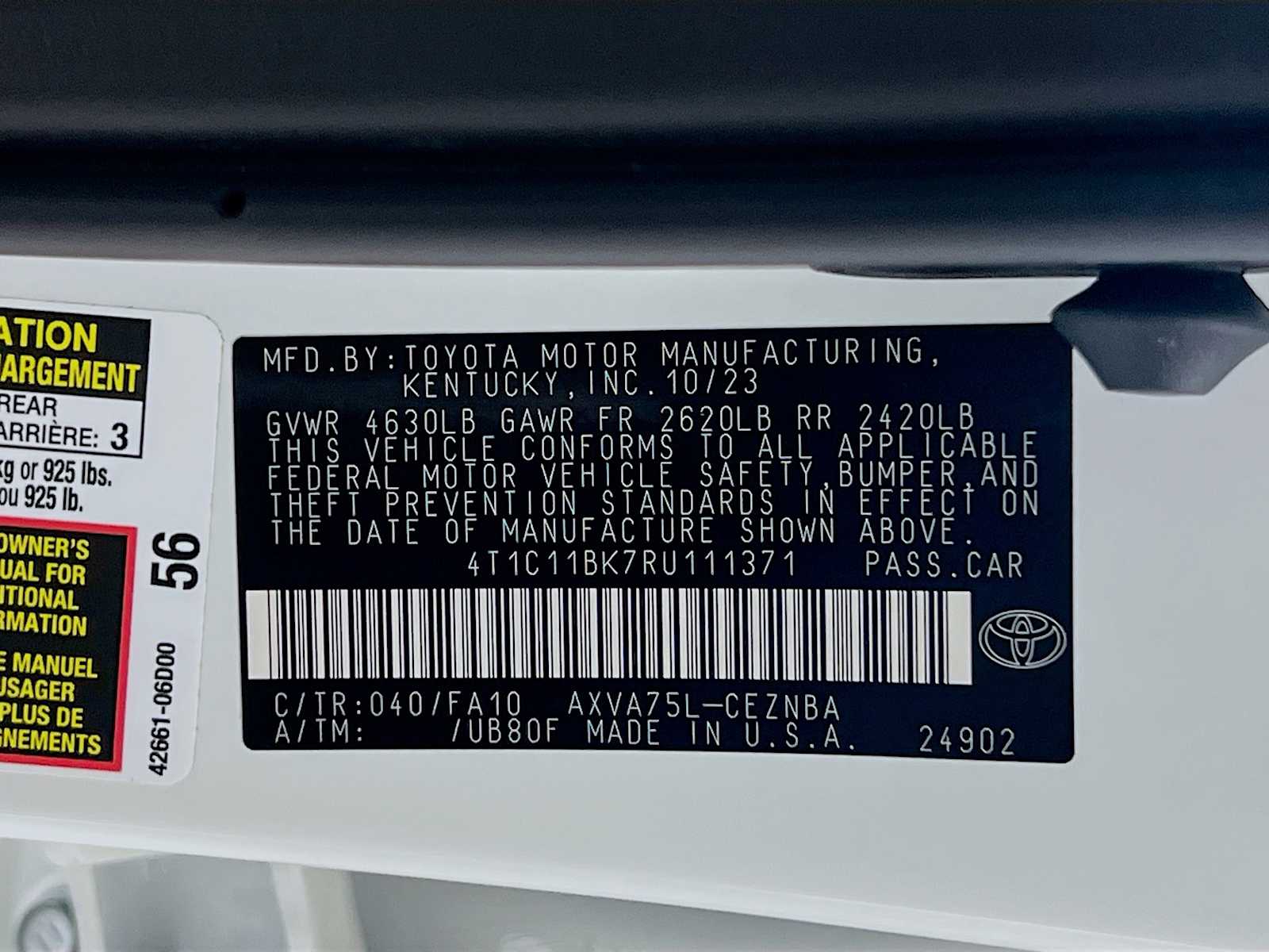 2024 Toyota Camry LE - Photo 30