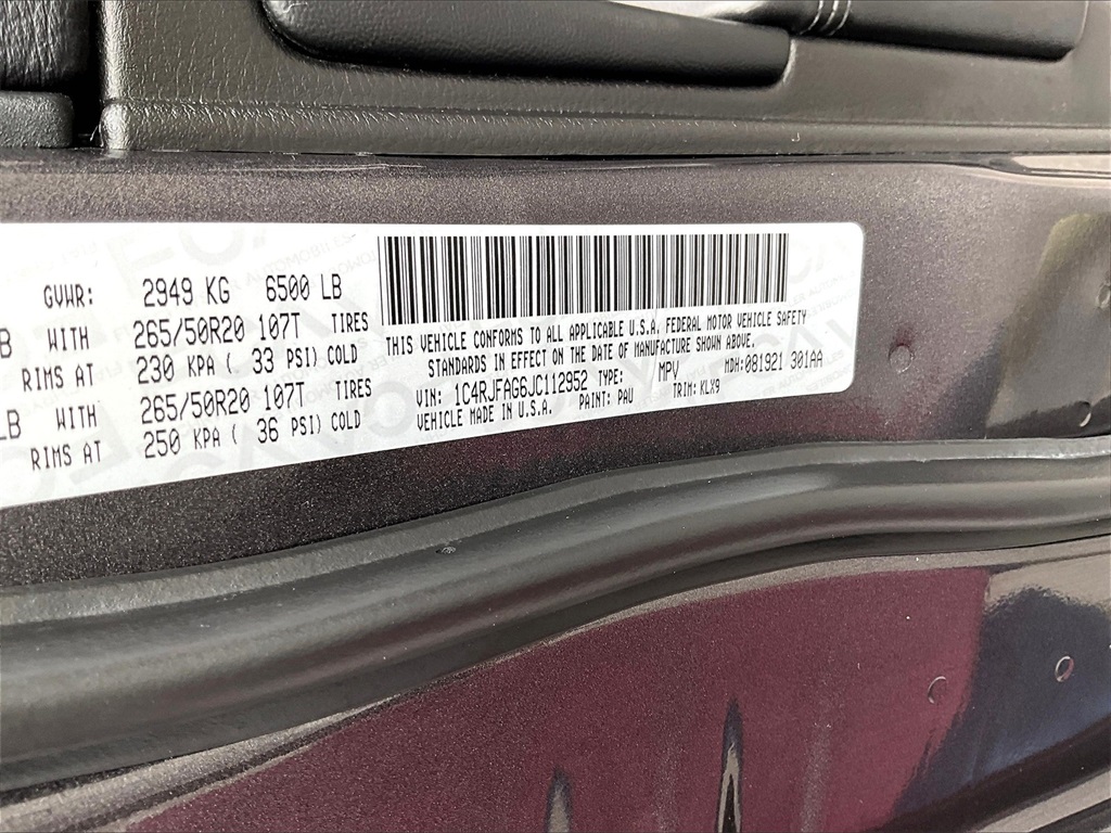 2018 Jeep Grand Cherokee Altitude - Photo 36