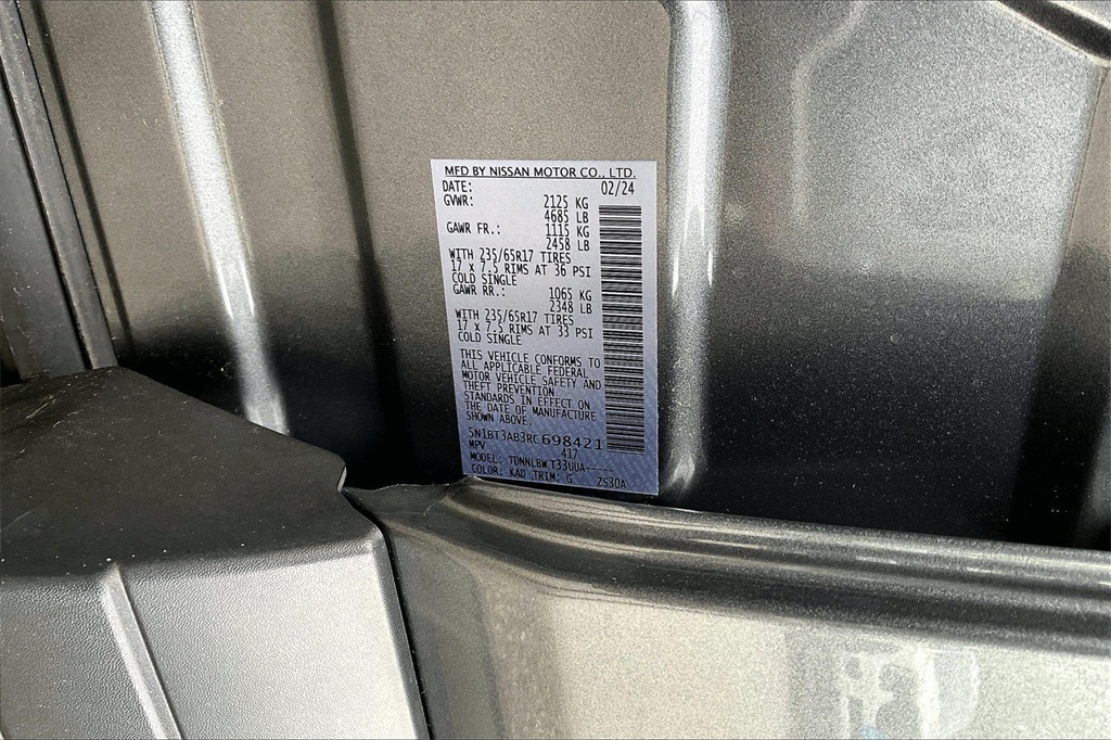 2024 Nissan Rogue S - Photo 29