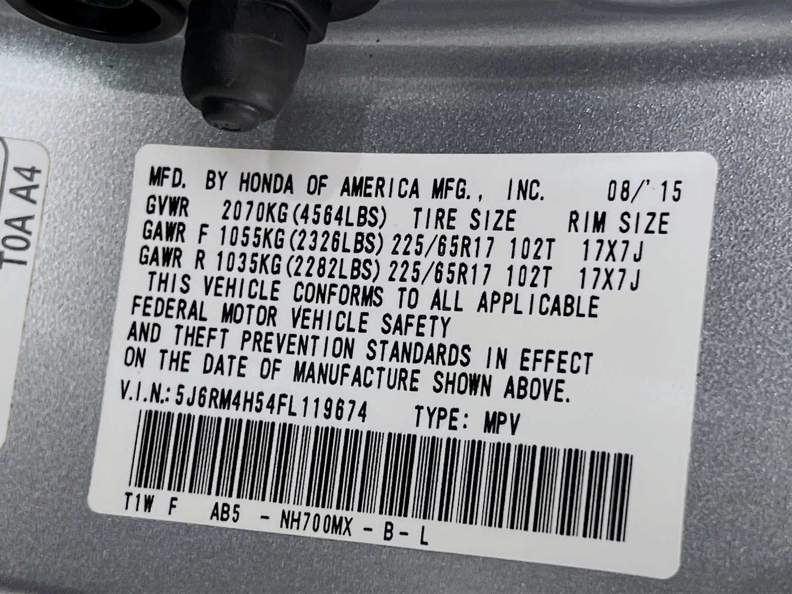 2015 Honda CR-V EX - Photo 33