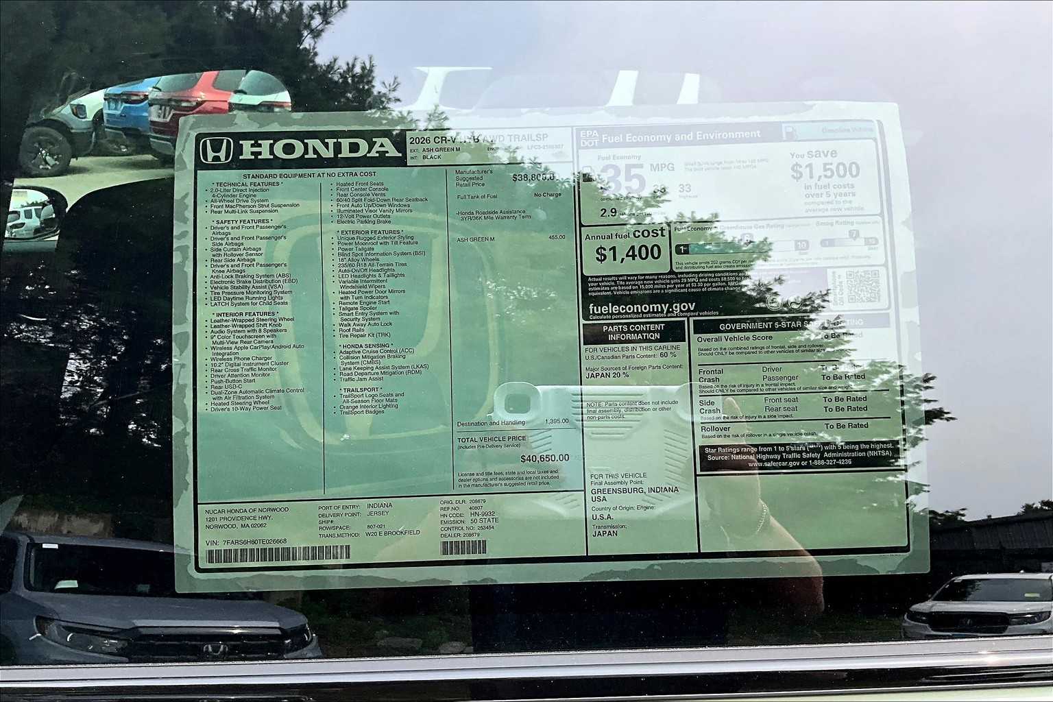 2026 Honda CR-V Hybrid TrailSport - Photo 18