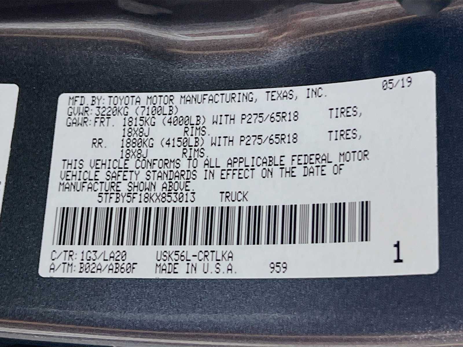 2019 Toyota Tundra Limited - Photo 30