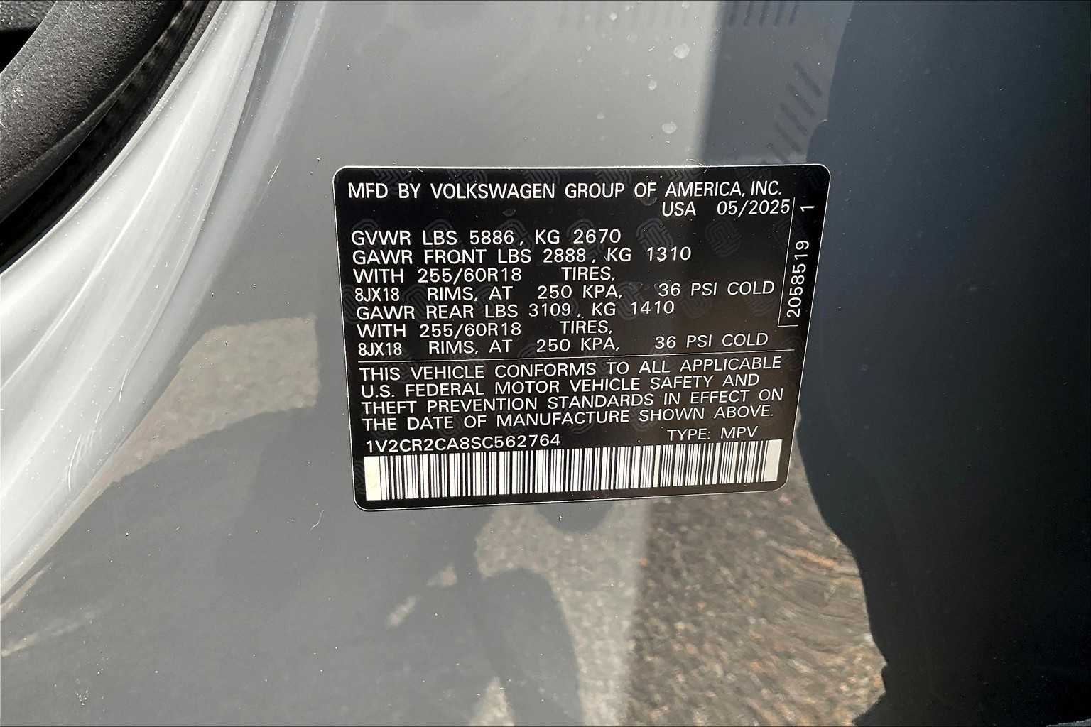 2025 Volkswagen Atlas 2.0T Peak Edition - Photo 18