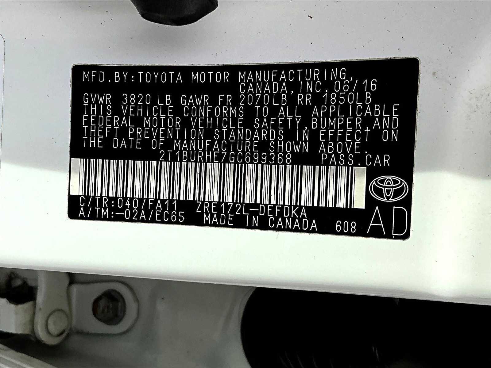 2016 Toyota Corolla L - Photo 33