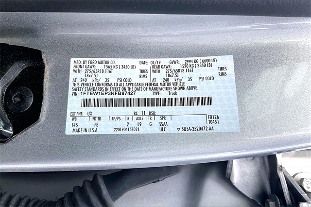 2019 Ford F-150 XLT - Photo 9