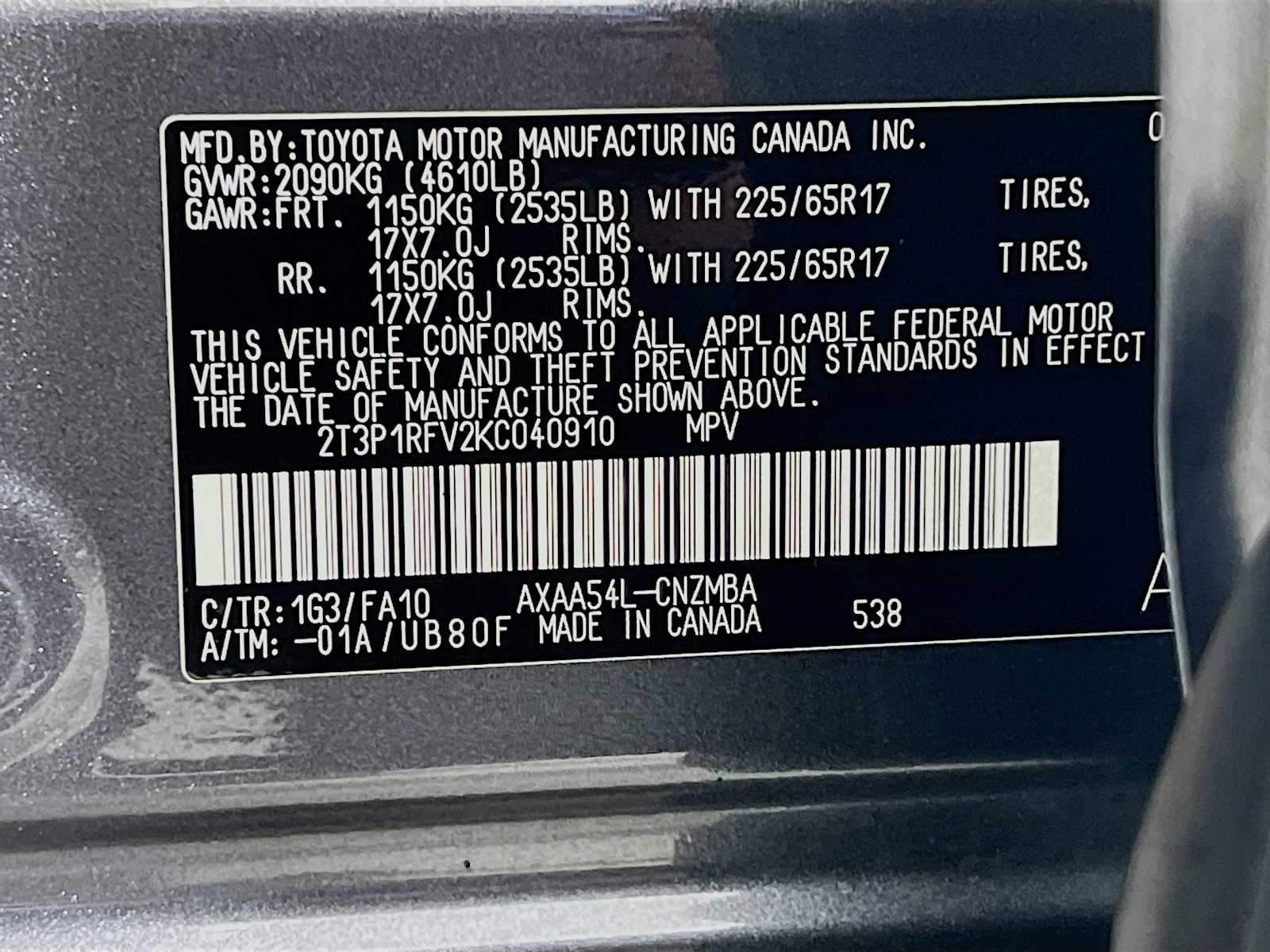 2019 Toyota RAV4 XLE - Photo 33