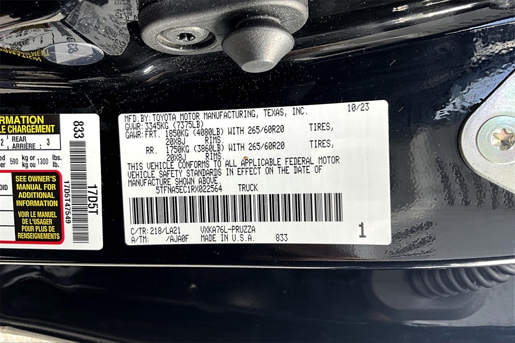 2024 Toyota Tundra Platinum - Photo 37
