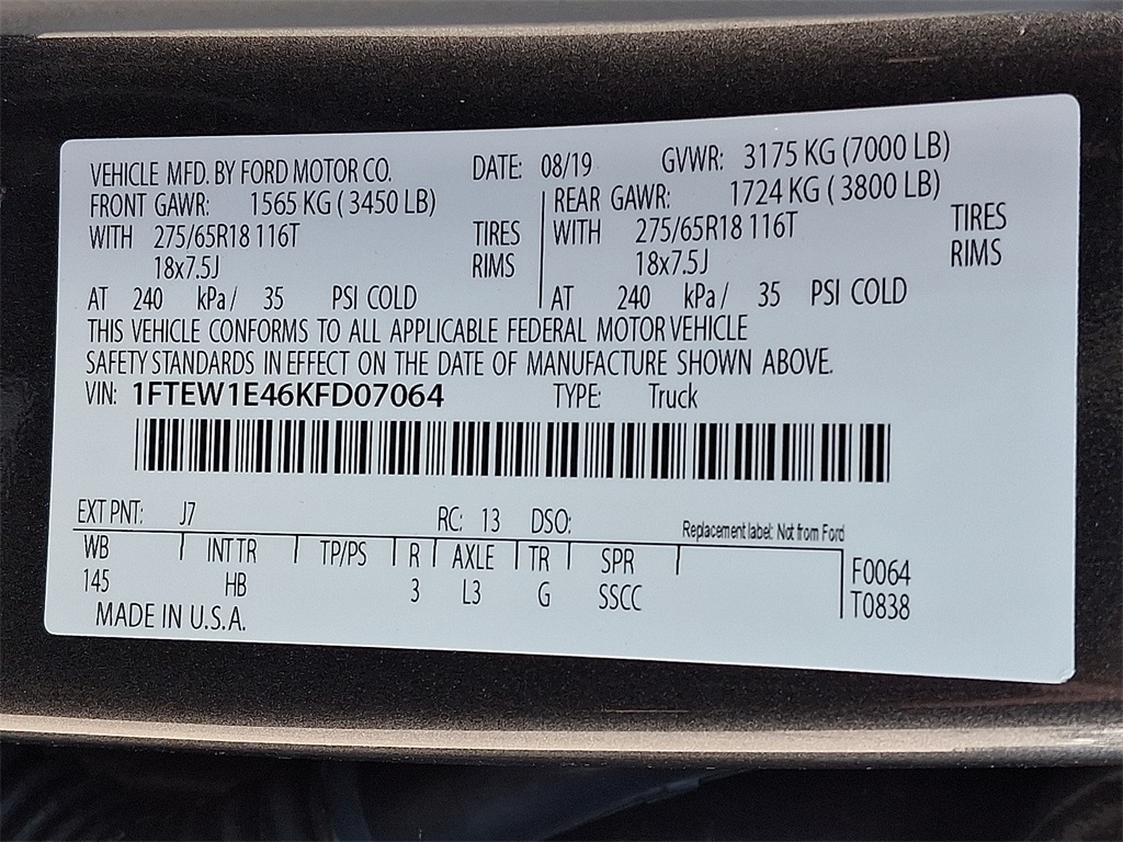 2019 Ford F-150 Lariat - Photo 27