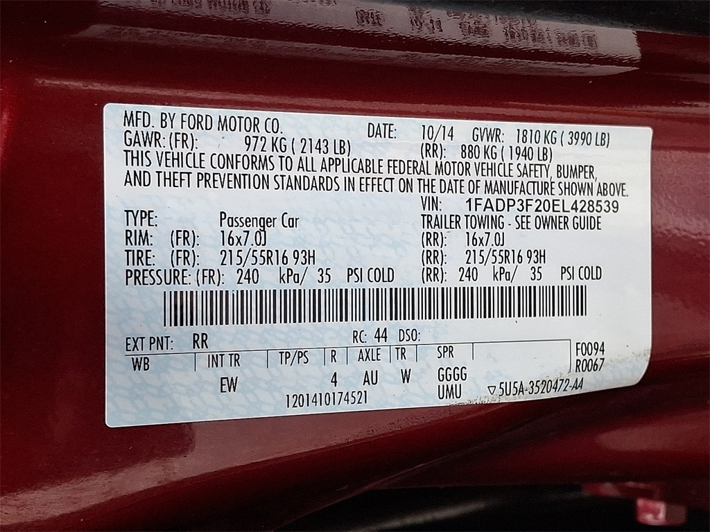 2014 Ford Focus SE - Photo 26