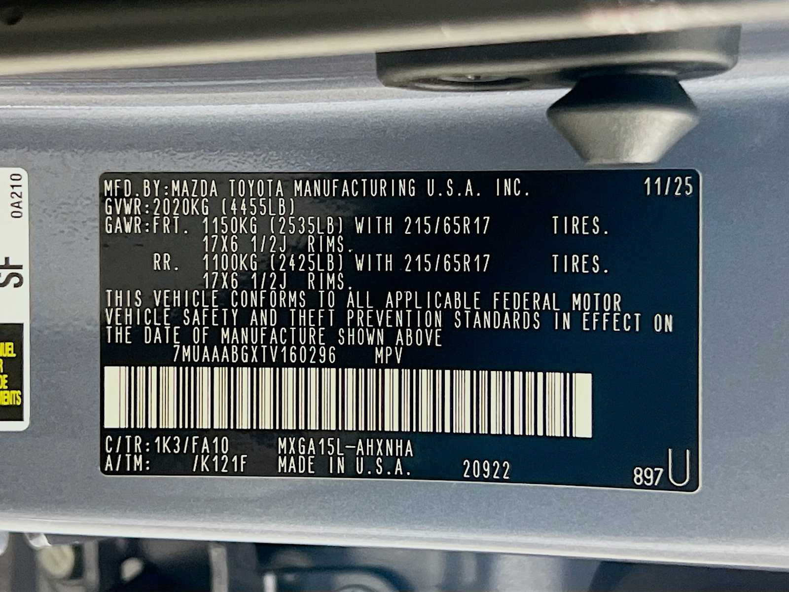 2026 Toyota Corolla Cross L - Photo 20