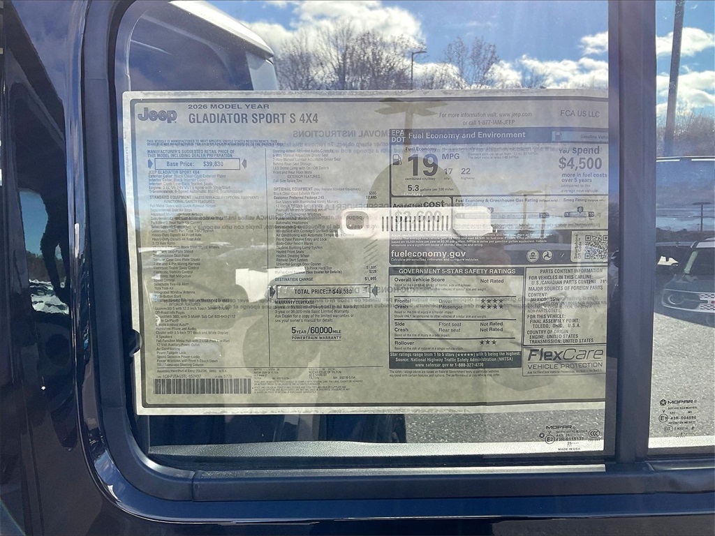 2026 Jeep Gladiator Sport S - Photo 17