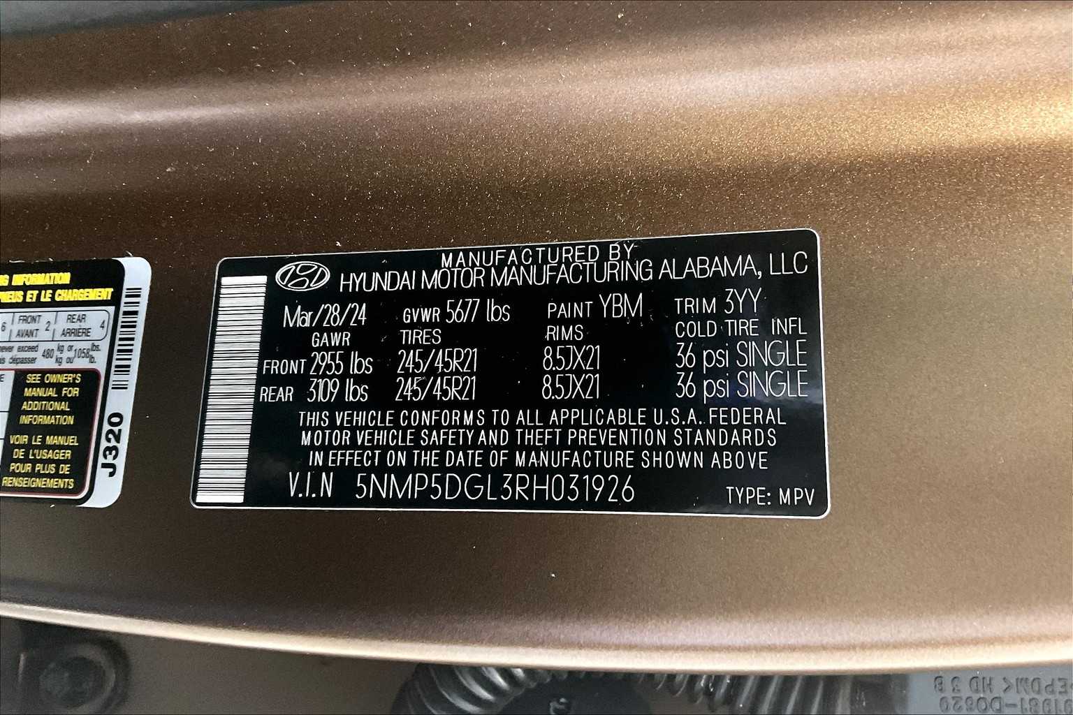 2024 Hyundai Santa Fe Calligraphy - Photo 55