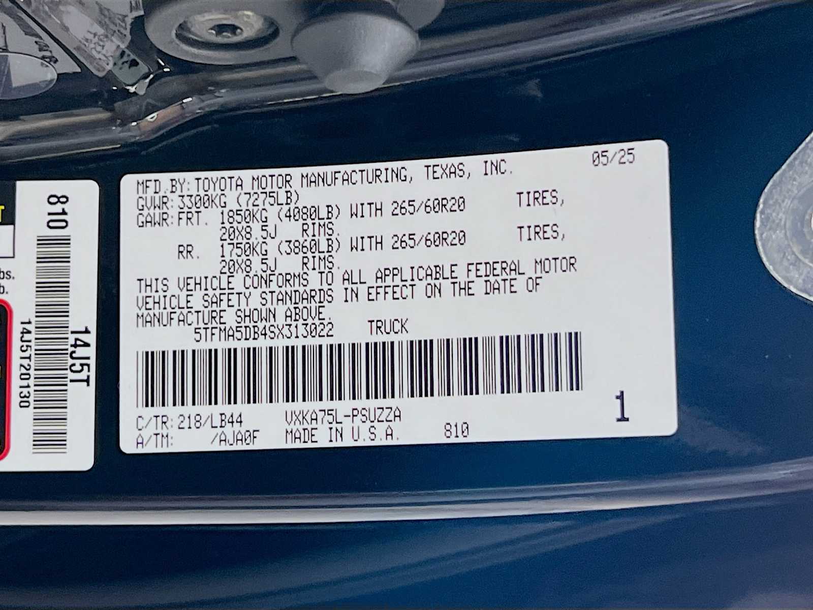 2025 Toyota Tundra 1794 Edition - Photo 20