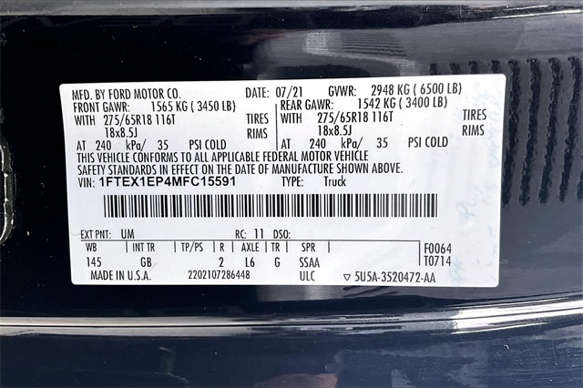 2021 Ford F-150 XL - Photo 34