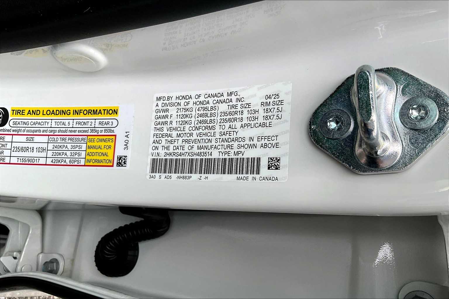 2025 Honda CR-V EX-L - Photo 18