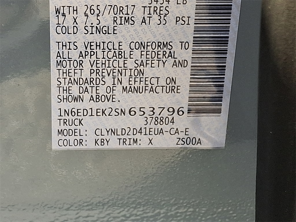 2025 Nissan Frontier PRO-4X - Photo 18