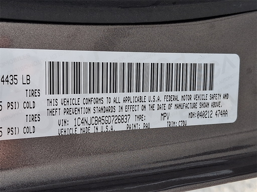 2016 Jeep Compass Sport - Photo 26