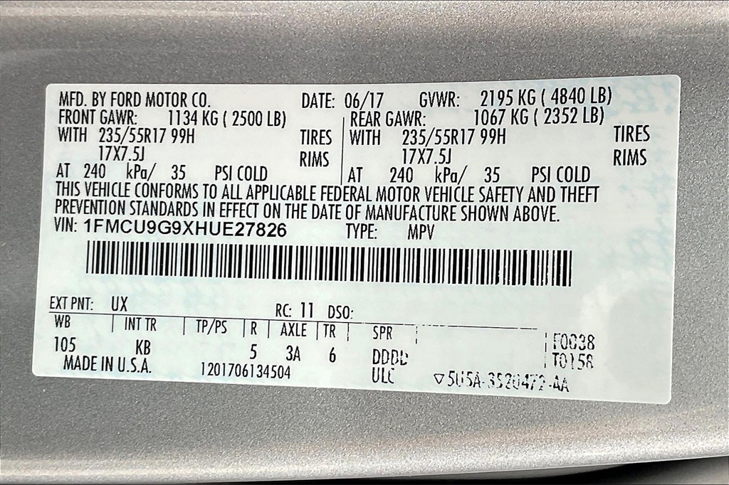 2017 Ford Escape SE - Photo 31