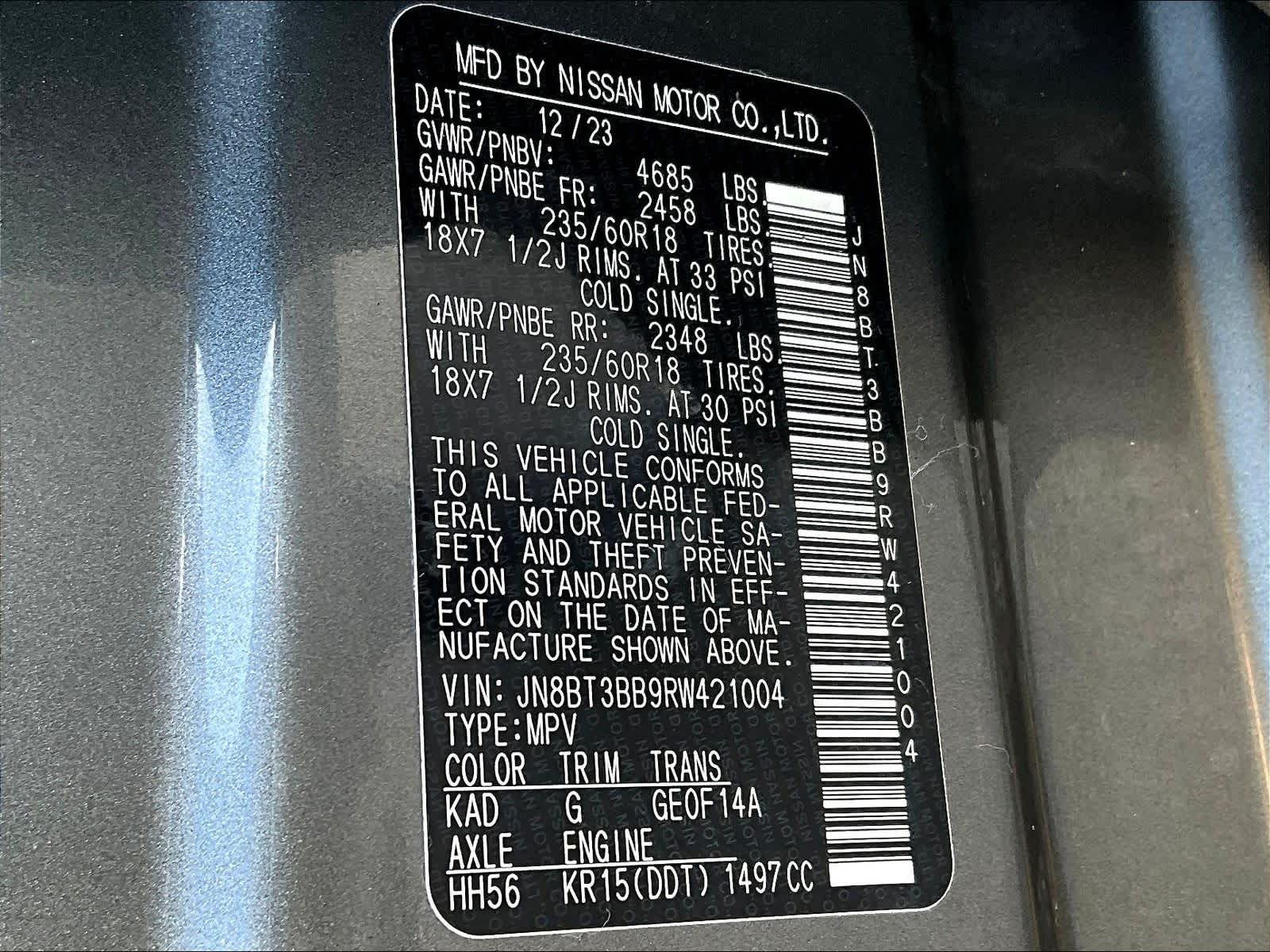 2024 Nissan Rogue SV - Photo 33