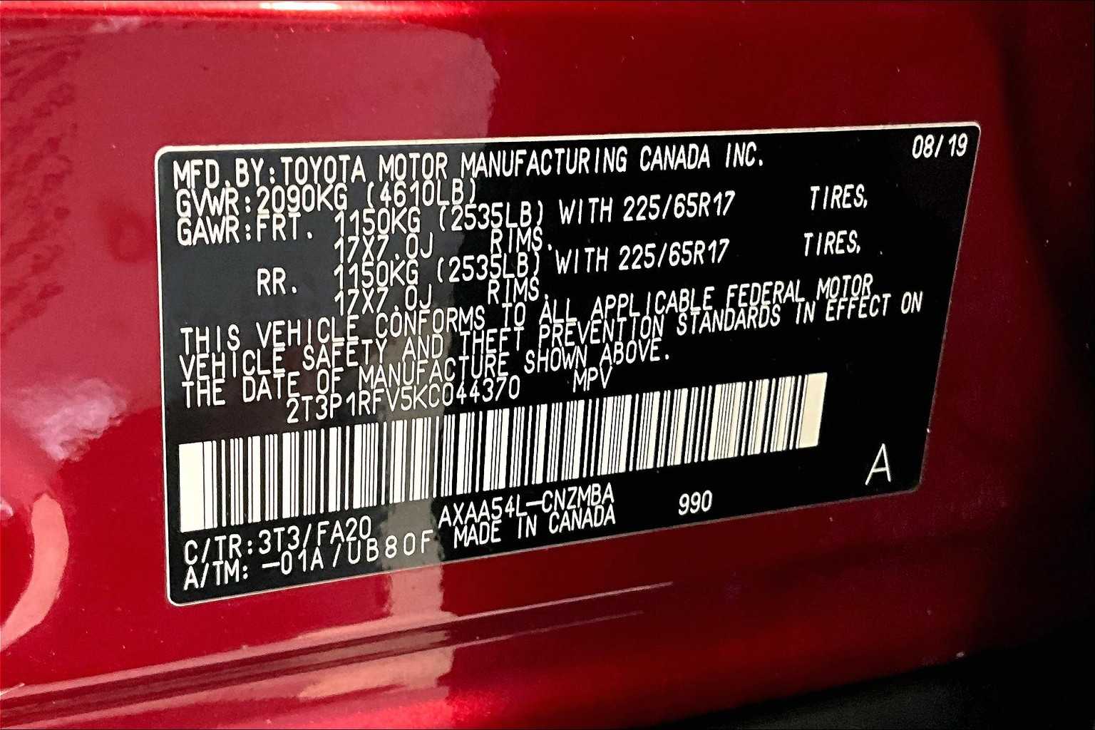 2019 Toyota RAV4 XLE - Photo 37