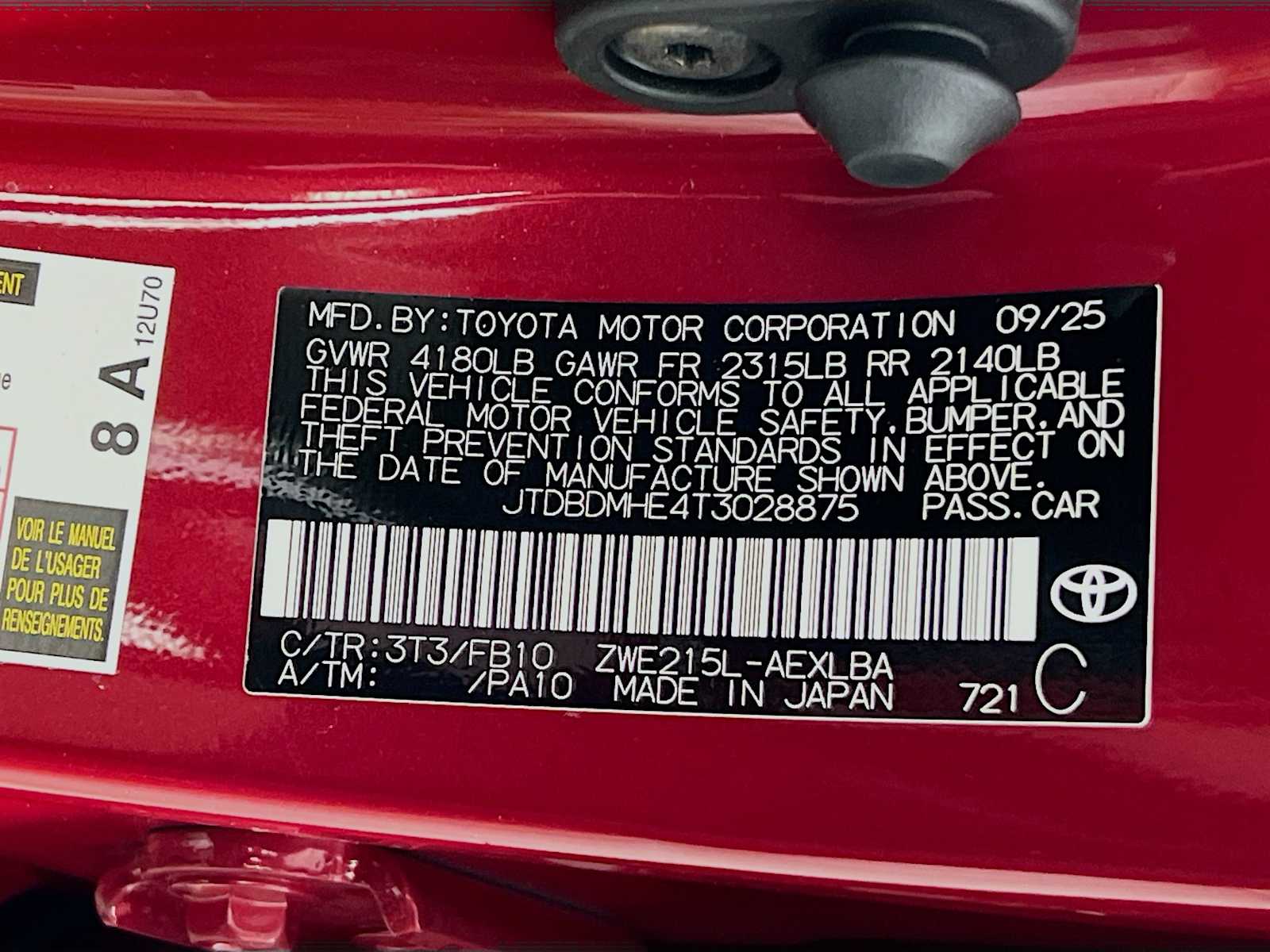 2026 Toyota Corolla Hybrid LE - Photo 19