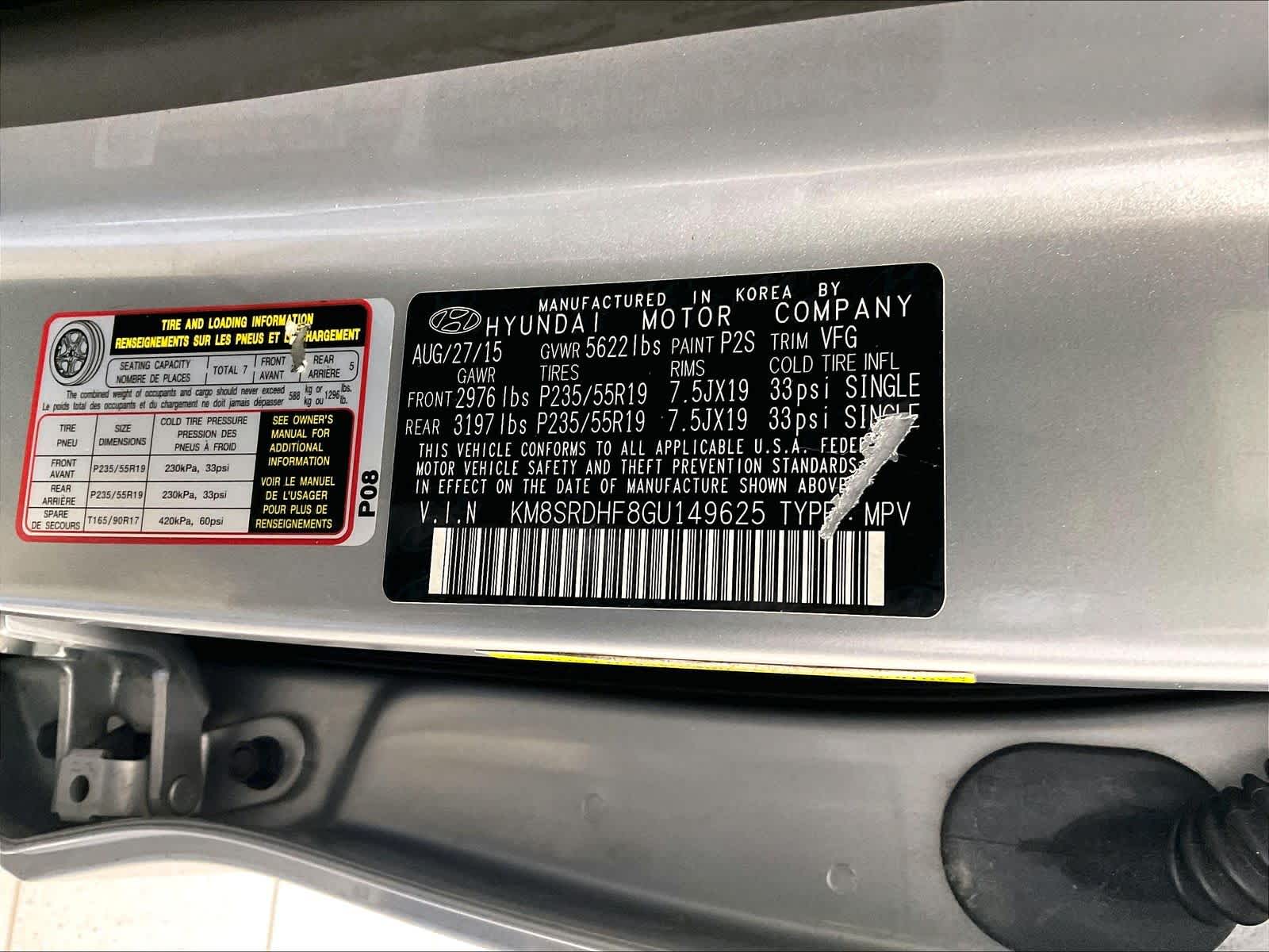 2016 Hyundai Santa Fe Limited - Photo 36