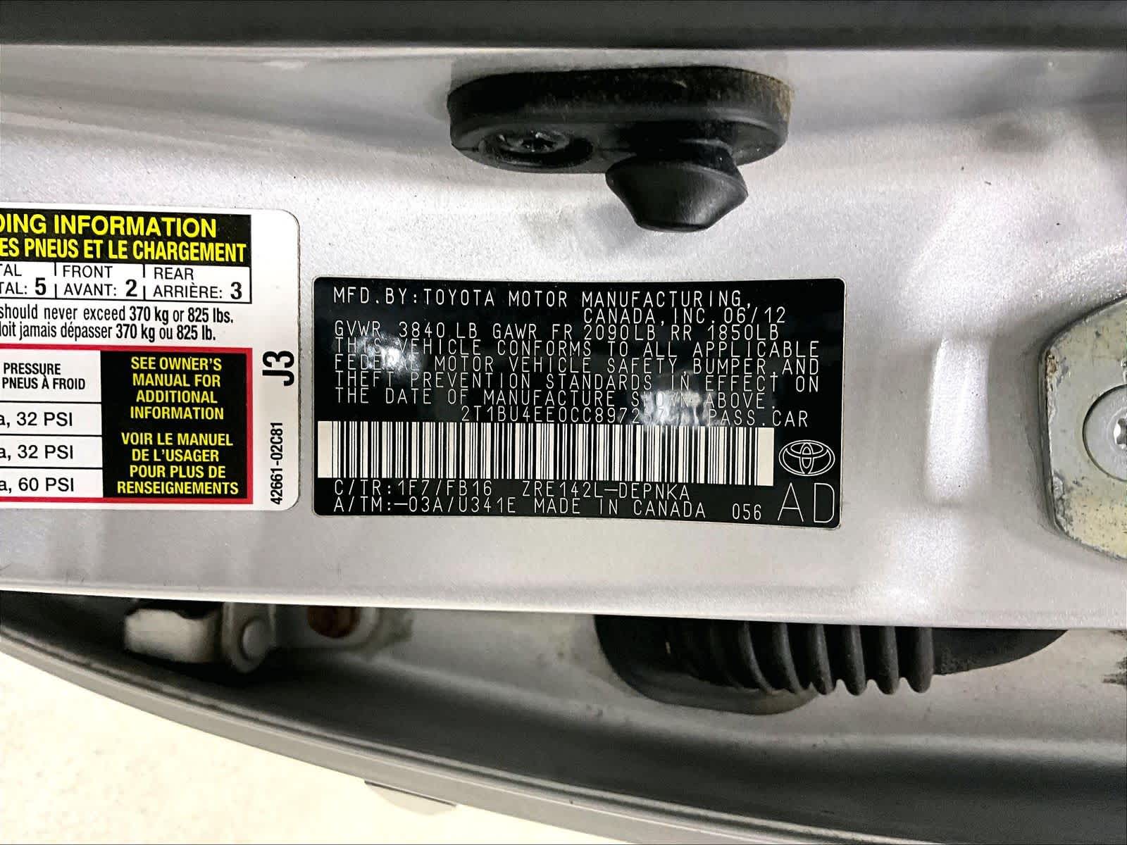 2012 Toyota Corolla LE - Photo 6