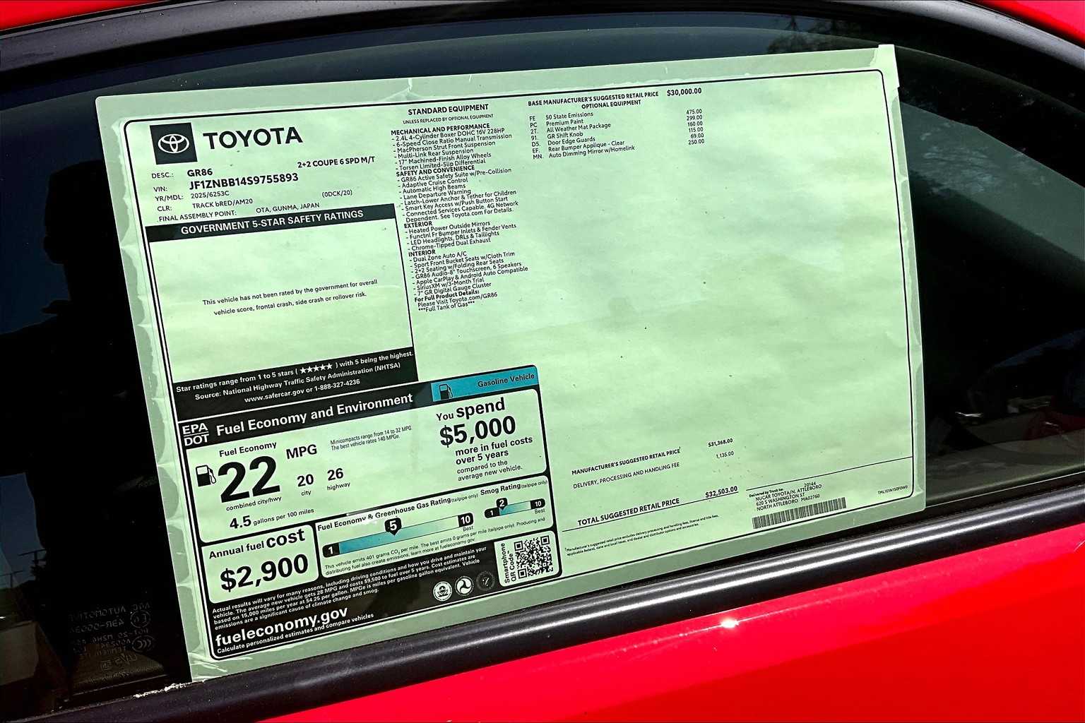 2025 Toyota GR86  - Photo 18