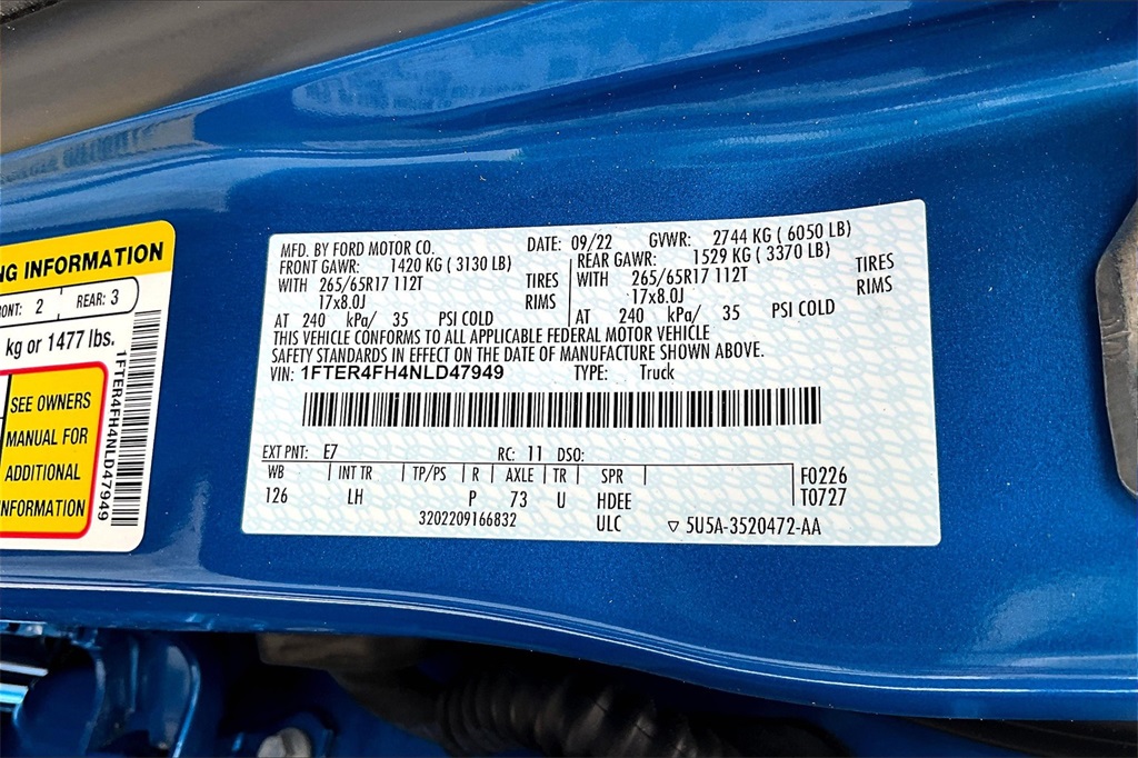 2022 Ford Ranger XLT - Photo 37