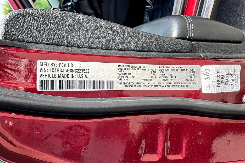 2022 Dodge Durango SXT - Photo 31