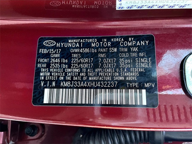 2017 Hyundai Tucson SE Plus - Photo 33