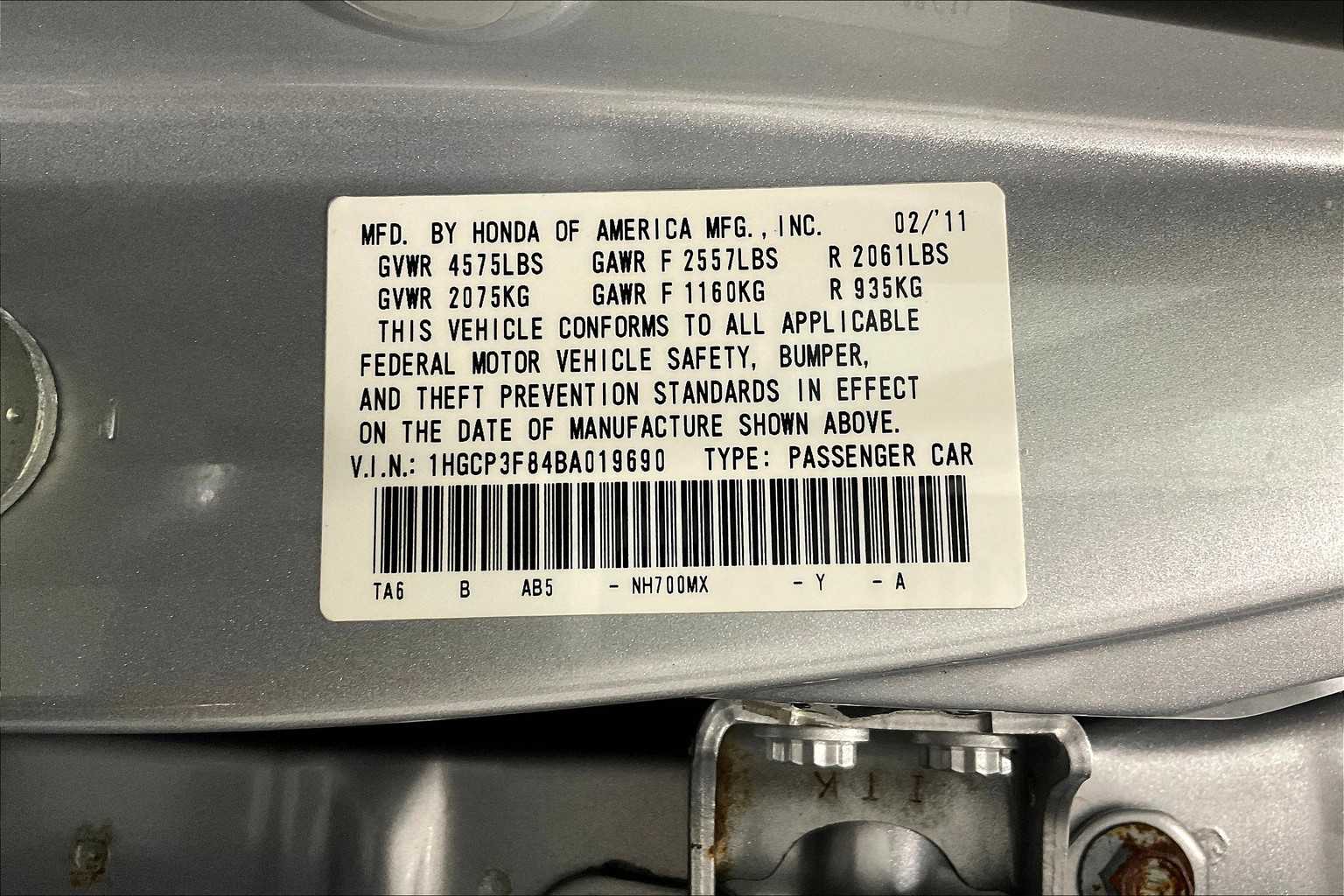 2011 Honda Accord EX-L - Photo 35