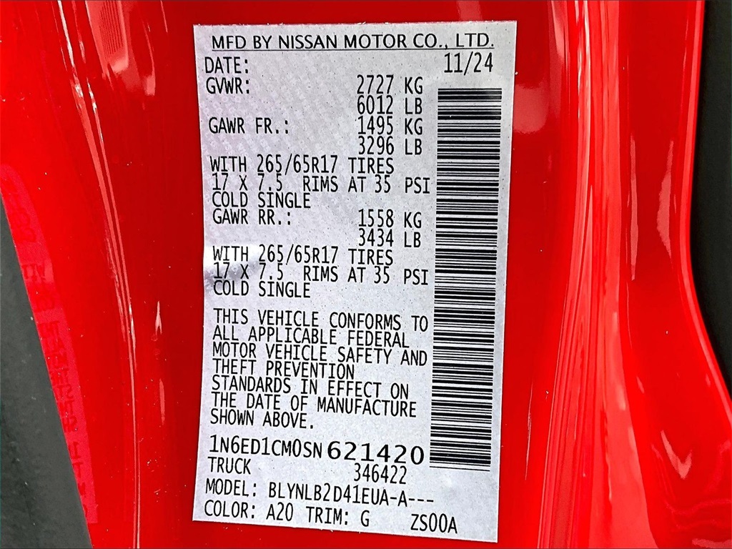 2025 Nissan Frontier SV King Cab - Photo 32