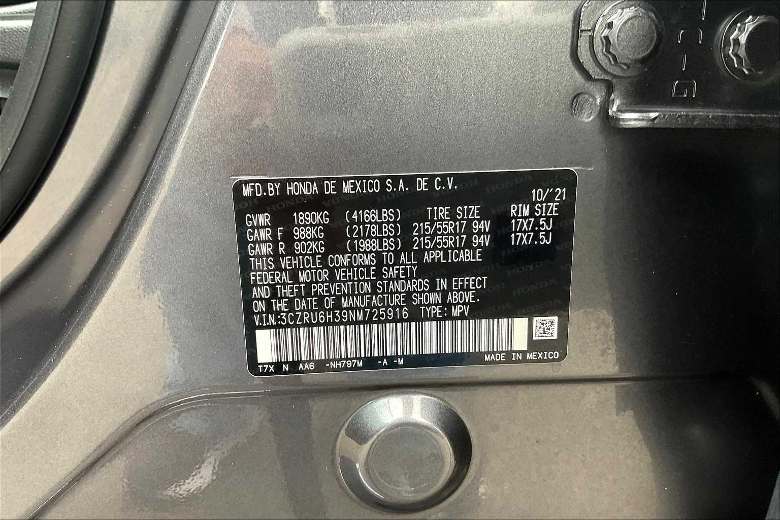 2022 Honda HR-V LX - Photo 34