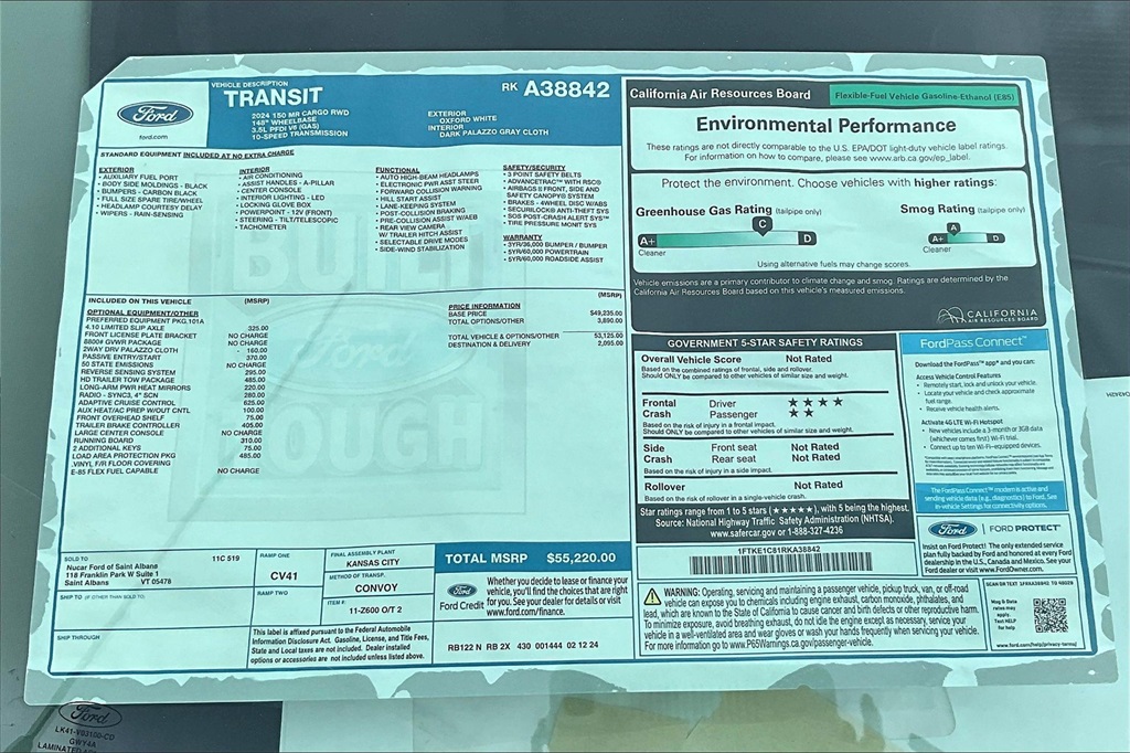 2024 Ford Transit-150 Base - Photo 18