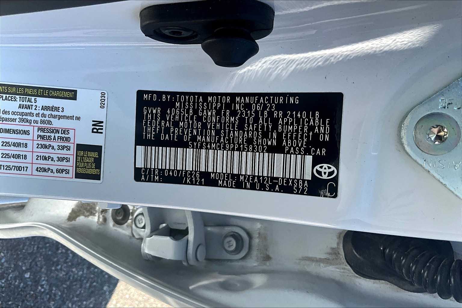 2023 Toyota Corolla SE - Photo 36