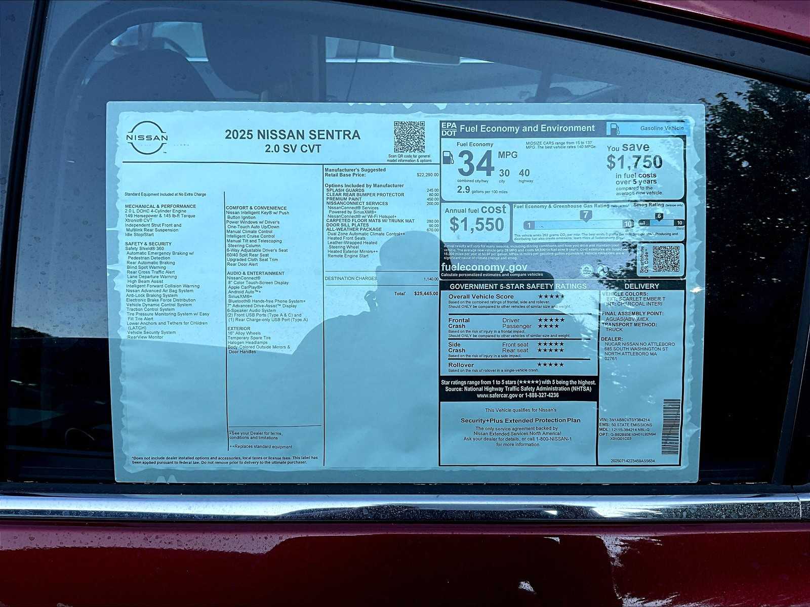 2025 Nissan Sentra SV - Photo 17