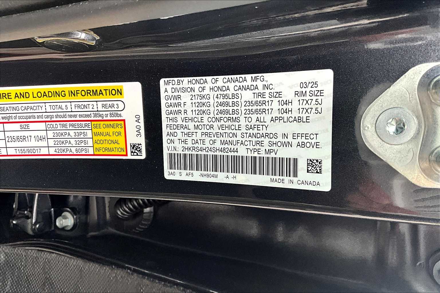 2025 Honda CR-V LX - Photo 17
