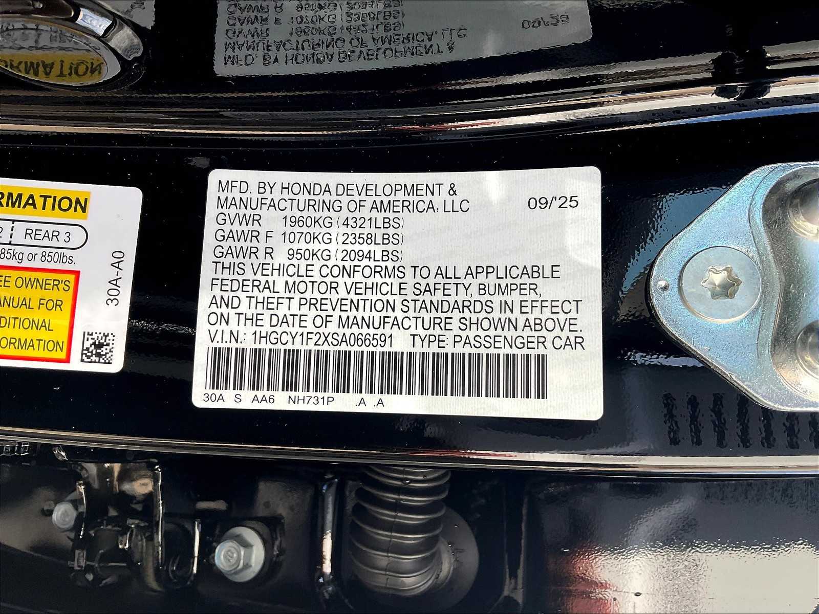 2025 Honda Accord LX - Photo 17